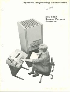 SEL 810A computer